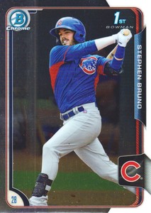2015 Bowman Chrome Baseball Prospects #BCP219 Stephen Bruno 