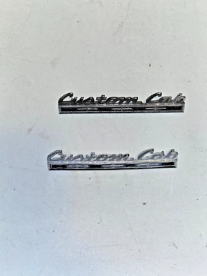 Camión Ford 1968-72 cabina personalizada emblemas cromo y acabado negro un juego Foto 1 de 2