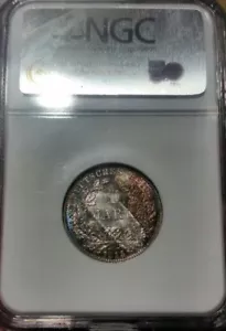 1915 Silber 1 Mark.NGC MS-65 DEUTSCHLAND. Tonning Reverse - Bild 1 von 2