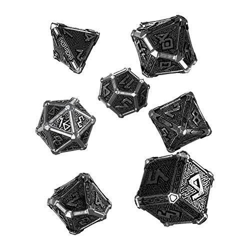 Metal Mythical Dice Set (7) | QWOMMY35 | Q-Workshop | EAN 5907699493258