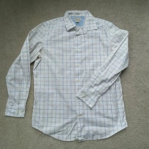Camisa para hombre Banana Republic grande a cuadros con botones 100 % algodón manga larga - Imagen 1 de 14