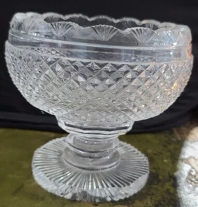 Waterford Crystal Footed Fruit Bowl ~ Prestige Collection ~ Cat No 297/751 - Picture 1 of 5