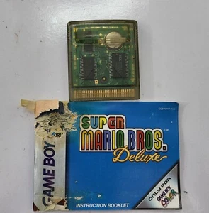 Super Mario Bros Deluxe Game For Nintendo Game Boy Color Advanced 1999 Tested - Picture 1 of 2