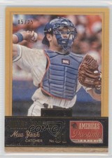 2013 Panini America's Pastime Gold /25 Mike Piazza #107 HOF