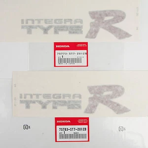 Genuine JDM Honda Acura Integra Type R DC2 Side Decal RIGHT & LEFT ST7-Z01ZB 2PC - Picture 1 of 1