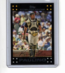 2007 Topps #381 Ronny Paulino - Pirates - Picture 1 of 2
