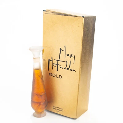 Mary McFadden Gold Eau de Parfum 1 OZ EDP Perfume Mujer Vintage Foto 1 de 3