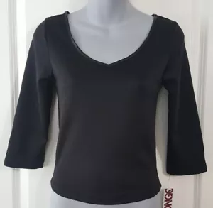 Top Junior Camicia Nera Bongo S Small M Med L Large XL Extra Large NUOVO $16,99 - Foto 1 di 5
