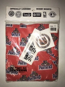 Vintage 90s Florida Panthers NHL Hockey Boxers Men’s XL Extra Large 40”-42” NOS - Picture 1 of 4