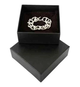 Bracciale Gucci in argento sterling 8 1/2" - Foto 1 di 3