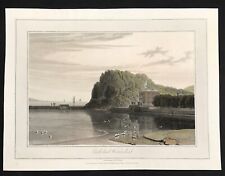 Westmorland Castle-Head William Daniell original aquatint print 1816