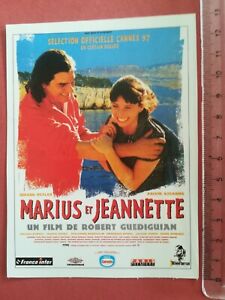 FICHE CINÉMA Première FILM - Marius et Jeannette - A Ascaride J Meylan R Guédi