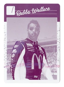 Bubba Wallace 2023 Donruss Racing RETRO PRINT PLATE (Rare 1 of 1 Card) NASCAR Co - Picture 1 of 2