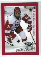 2008-09 Boston University Terriers (Hockey East) Matt Gilroy