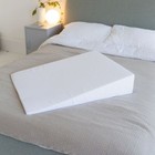 Extra Large XL Bed Wedge Acid Reflux Foam Pillow 11 Degree 24 x 28 x 6 Inch