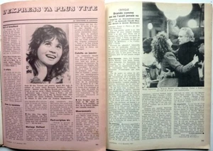 MARIA SCHNEIDER MARLON BRANDO : Coupure de presse 3 PAGES 1972_FRENCH CLIPPING - Imagen 1 de 2