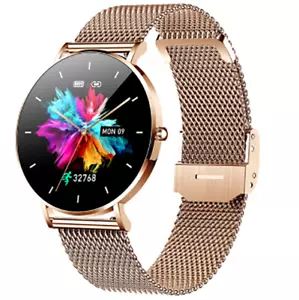 AMOLED Smart Watch Damski na Androida i iPhone'a, Zegarek fitness z połączeniem Bluetooth - Zdjęcie 1 z 17