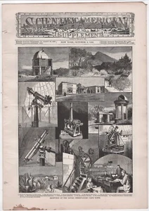 1892 SCIENTIFIC AMERICAN JOURNAL SCIENCE MECHANICS ROYAL OBSERVATORY CAPE TOWN - Imagen 1 de 4