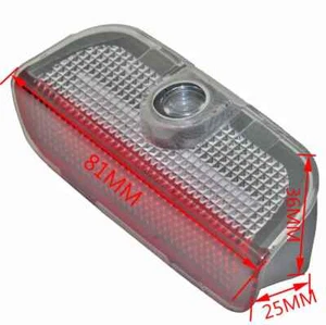 2 luci porta a LED, adatte per V-VW Golf 5 6 7 Passat B6/7 Jetta MK5 CC - Picture 1 of 6