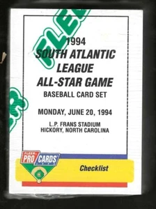 1994 SOUTH ATLANTIC LEAGUE ALL-STAR GAME Sealed SET PROCARDS RIVERA ORDONEZ - Bild 1 von 1
