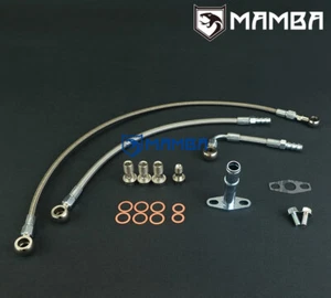 MAMBA Turbo Oil & Water Line Kit For VOLVO 850 S70 C70 N2P23HT w/ Garrett GT28R - Bild 1 von 3