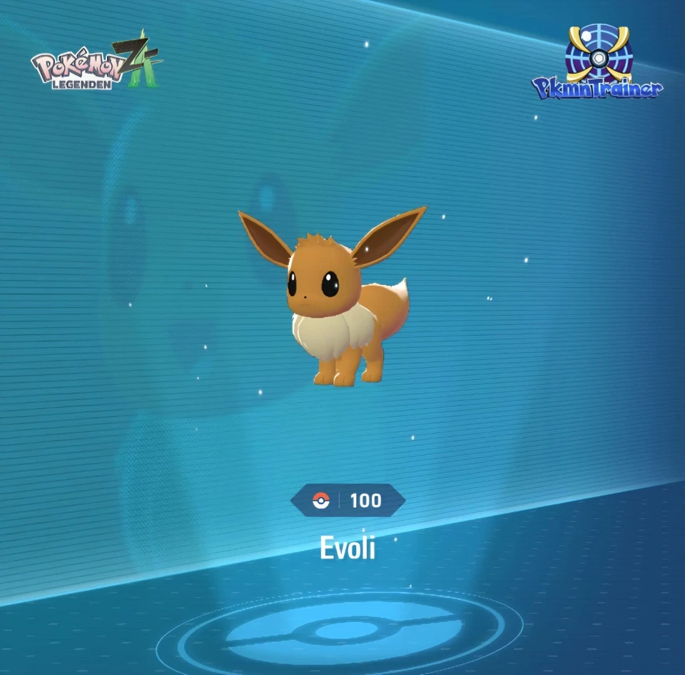 Evoli / Normal & Shiny / 6IV / Pokémon-Legenden: Z-A - Bild 1 von 1