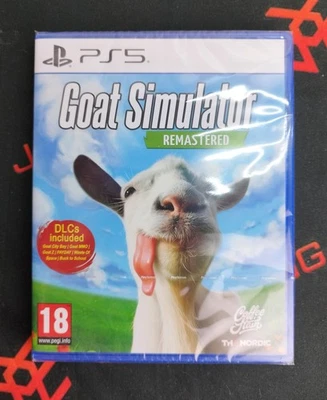 Goat Simulator Remastered PS5 PlayStation 5 Video Game (NEW & SEALED) - Image 1 of 2