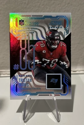 2025 Panini Mosaic Tristan Wirfs - The Top 100 Case Hit SSP - Image 1 of 2