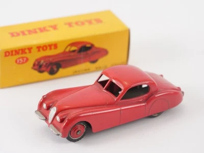 Dinky Toys GB N° 157 Jaguar XK120 In Scatola Copia 1/43 - Immagine 1 di 4