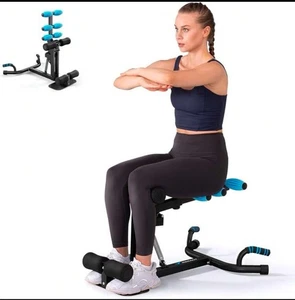 Máquina de sentadillas profundas MERACH MERACH, máquina de entrenamiento de glúteos ajustable, pierna central - Imagen 1 de 10