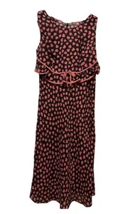 Vestido Moschino Barato Y Elegante Seda Largo Medio Talla 6 Con Corazones Vestido por Todas Partes - Imagen 1 de 8