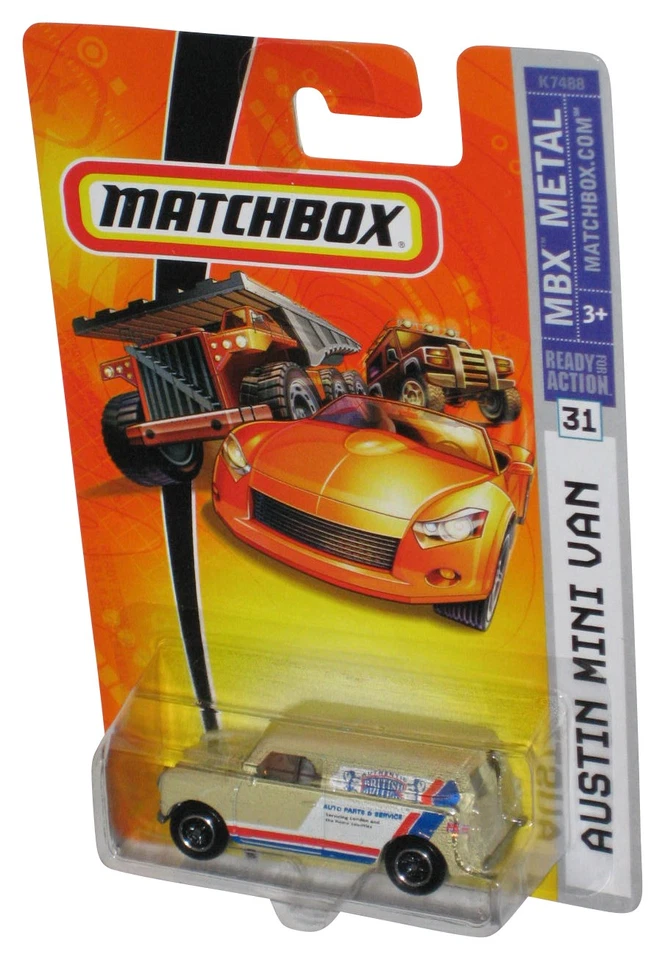 Matchbox MBX Metal (2007) Tan Austin Mini Van Toy #31 - Image 1 of 1