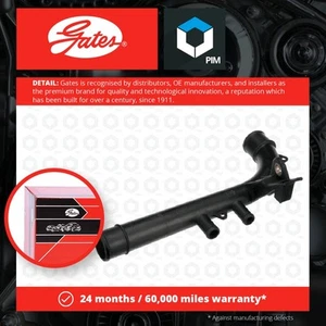 Coolant Flange / Pipe fits OPEL CORSA B 1.4 93 to 00 Water Gates 1336086 Quality - Picture 1 of 2