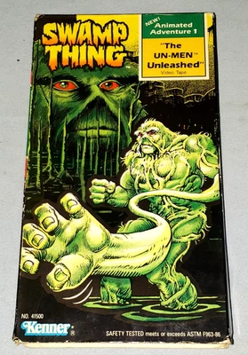 Swamp Thing "The UN-MEN Unleashed" Animated Adventure 1 VHS 1990 Kenner Cartoon - Image 1 of 2