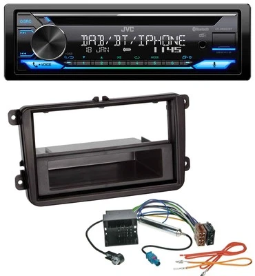JVC Bluetooth MP3 USB DAB CD Autoradio für VW Sharan ab 10 Tiguan ab 07 Touran a - Bild 1 von 4