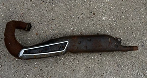 Suzuki TS185 exhaust, muffler, silencer. 1970’s - Picture 1 of 3