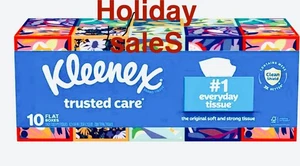 Kleenex Trusted Care Tägliche Gesichtstücher, 10 Boxen - 230 Stück 2-lagig, - Bild 1 von 1