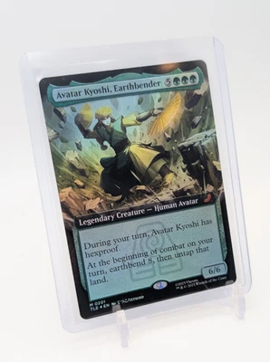 MTG - Avatar Kyoshi, Earthbender - FOIL Extended Art Rare #201 - Avatar: TLA NM - Image 1 of 2