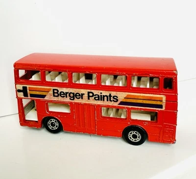 MATCHBOX SUPERFAST # 17 THE LONDONER vintage 1972 Berger Paints Lesney England  - Image 1 of 4