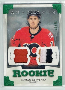13-14 UD Upper Deck Artifacts  Roman Cervenka  /75  Rookie  Jersey--Patch - Picture 1 of 1