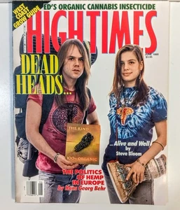 Rare High Times June 1990 Dead Heads Grateful Dead Organic Cannabis Grow Guide - Picture 1 of 3