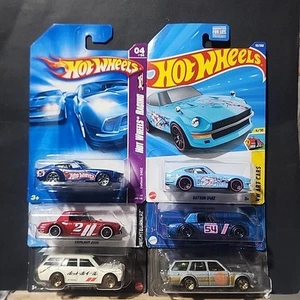 Hot Wheels Lot Of 6 - Datsun Cars - Picture 1 of 19