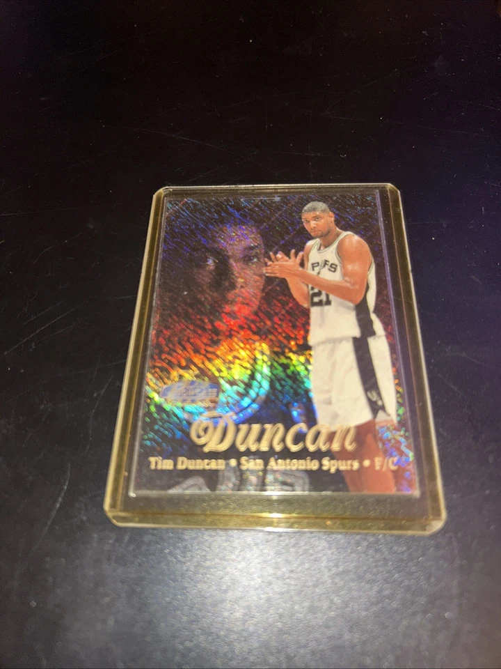 1997-98 Flair Showcase - Tim Duncan #5 Row 1 (RC) - Image 1 of 4