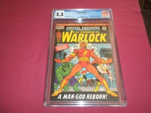 Marvel Premiere #1 marvel 1972 bronze age 5.5 cgc comic 1ST HIM AS WARLOCK! - Picture 1 of 4