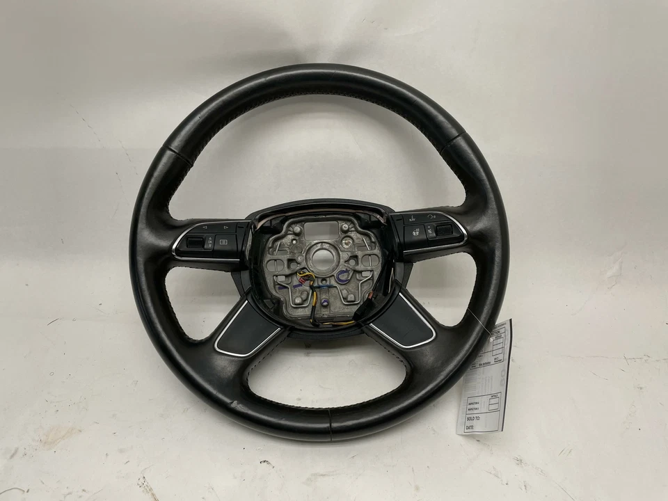 AUDI A6 S6 S7 A7 RS7 2012-2017 volante cuero negro térmico OEM Foto 1 de 4