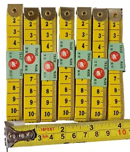 SWAN Measuring Tape 60" 1.5m Long Sewing Taylor Trouser Shirt x7 - Picture 1 of 7