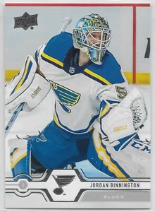 2019-20 Upper Deck #123 Jordan Binnington St Louis Blues - Picture 1 of 1