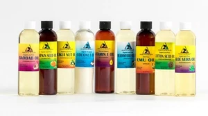 CARRIER OIL COLD PRESSED 100 % NATURAL ORGANIC by H&B Oils Center PURE 4 OZ - Picture 1 of 13