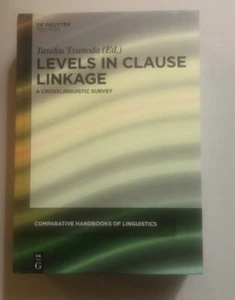 Tasaku Tsunoda, Levels in Clause Linkage, Hardcover - Picture 1 of 7
