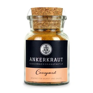 Ankerkraut Currywurst Gewürz für Wurst und Sauce im Korkenglas 100g - Bild 1 von 1